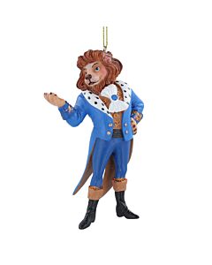 Gisela Graham The Beast Prince Resin Tree Decoration